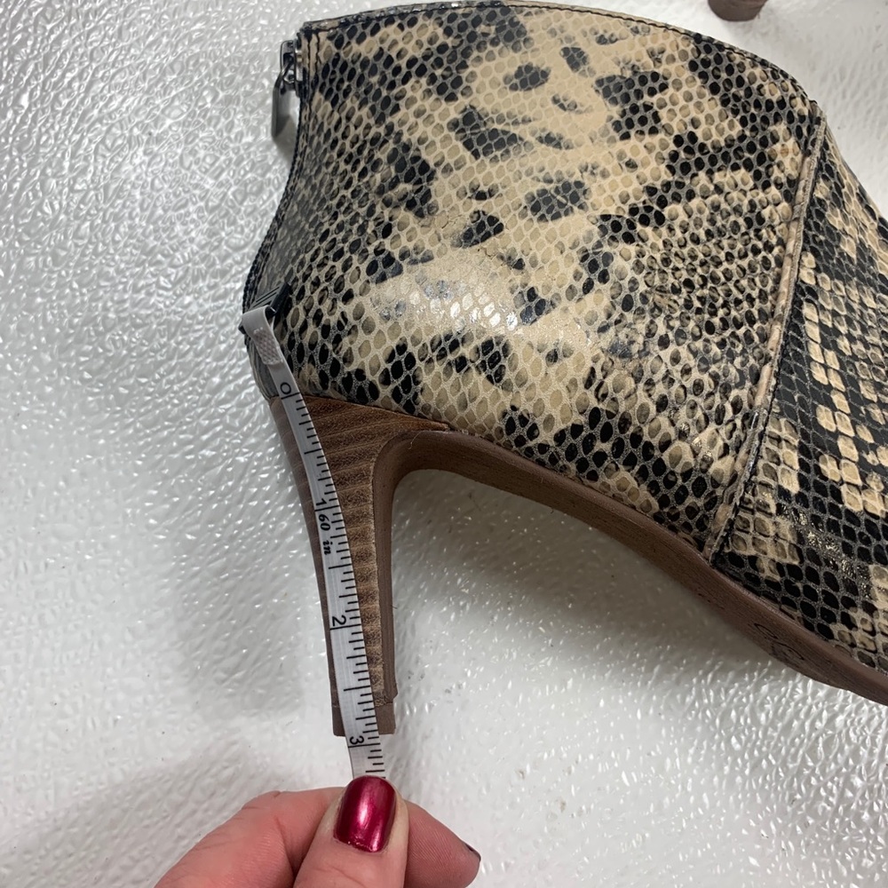 Seychelles Lasting Impression Python Booties Nwot - image 6